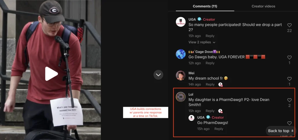 screenshot of a TikTok discussion.
