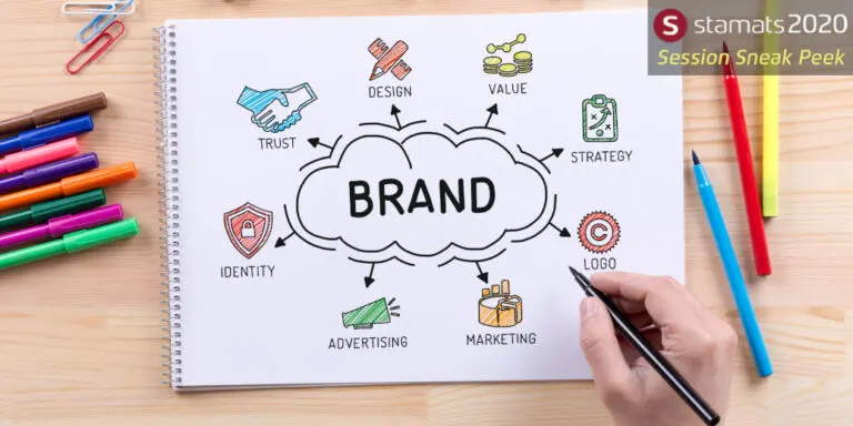 Branding drawing with markers