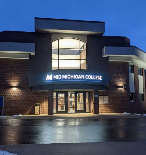 Mid Michigan College campus building