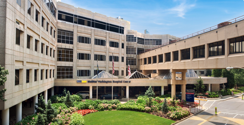 screenshot of MedStar Washington Hospital Center campus