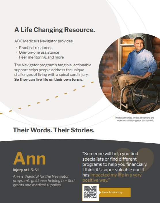 screenshot of ABC Navigator brochure
