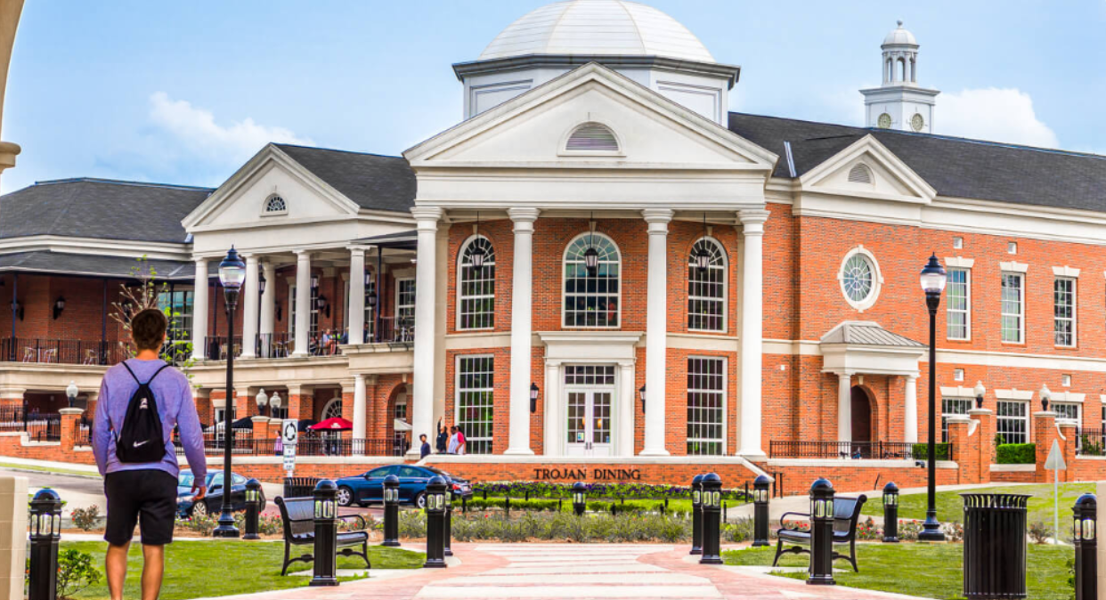 image of troy university campus
