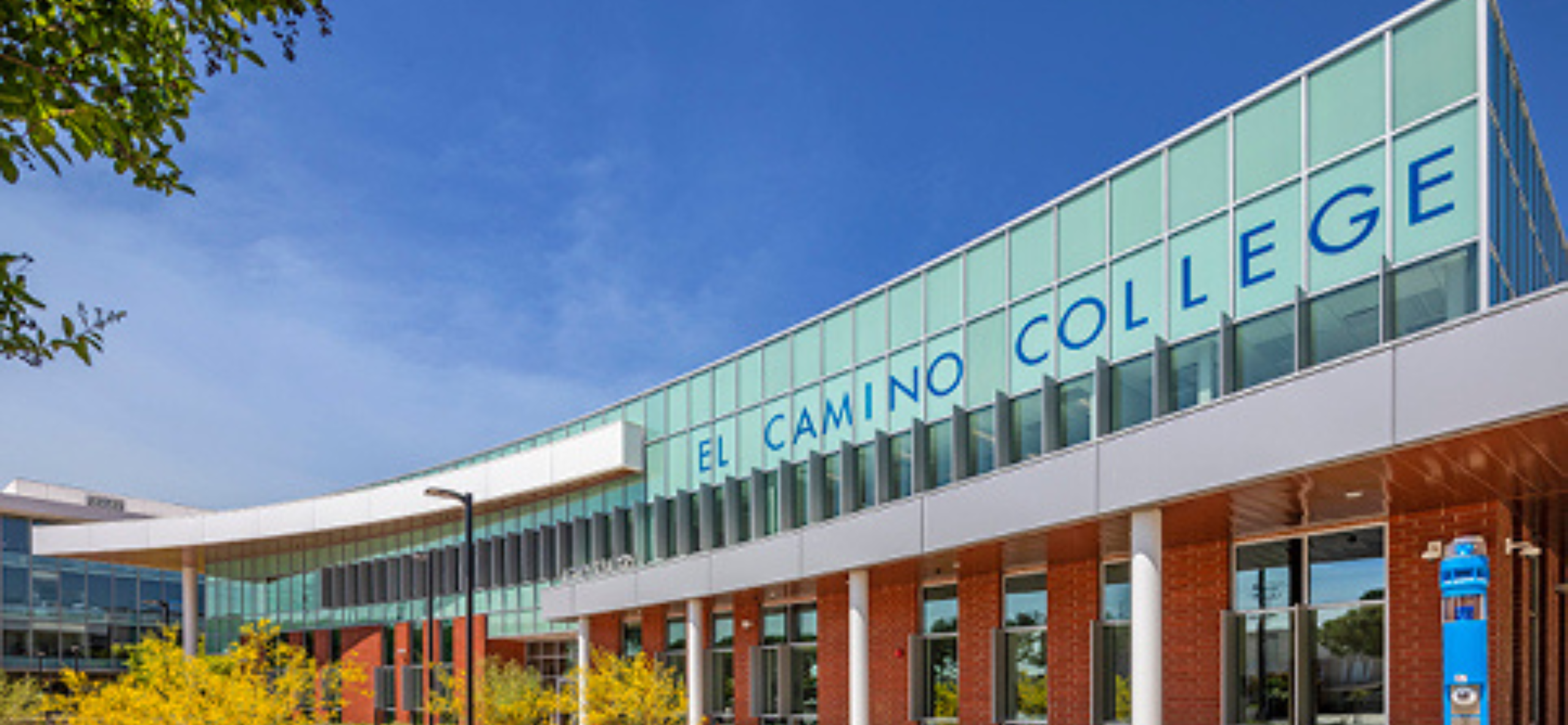 Building on El Camino College Campus in California
