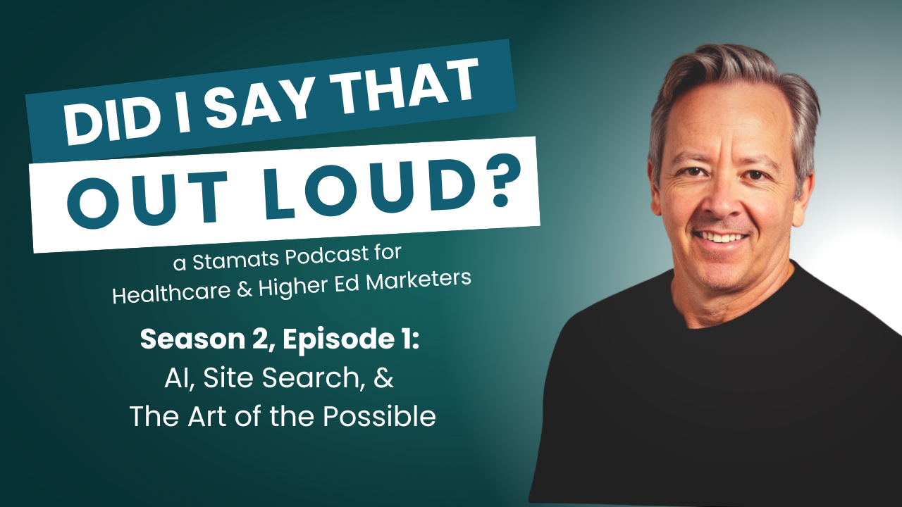 Did I Say That Out Loud graphic for Season 2, episode 1