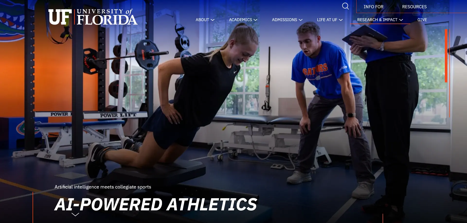 University of Florida header image